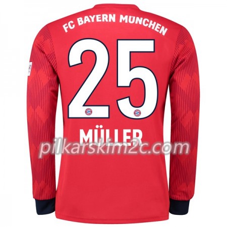 Koszulka Bayern Monachium Muller 25 Główna 2018-2019 - Koszulki Piłkarskie(L/S)